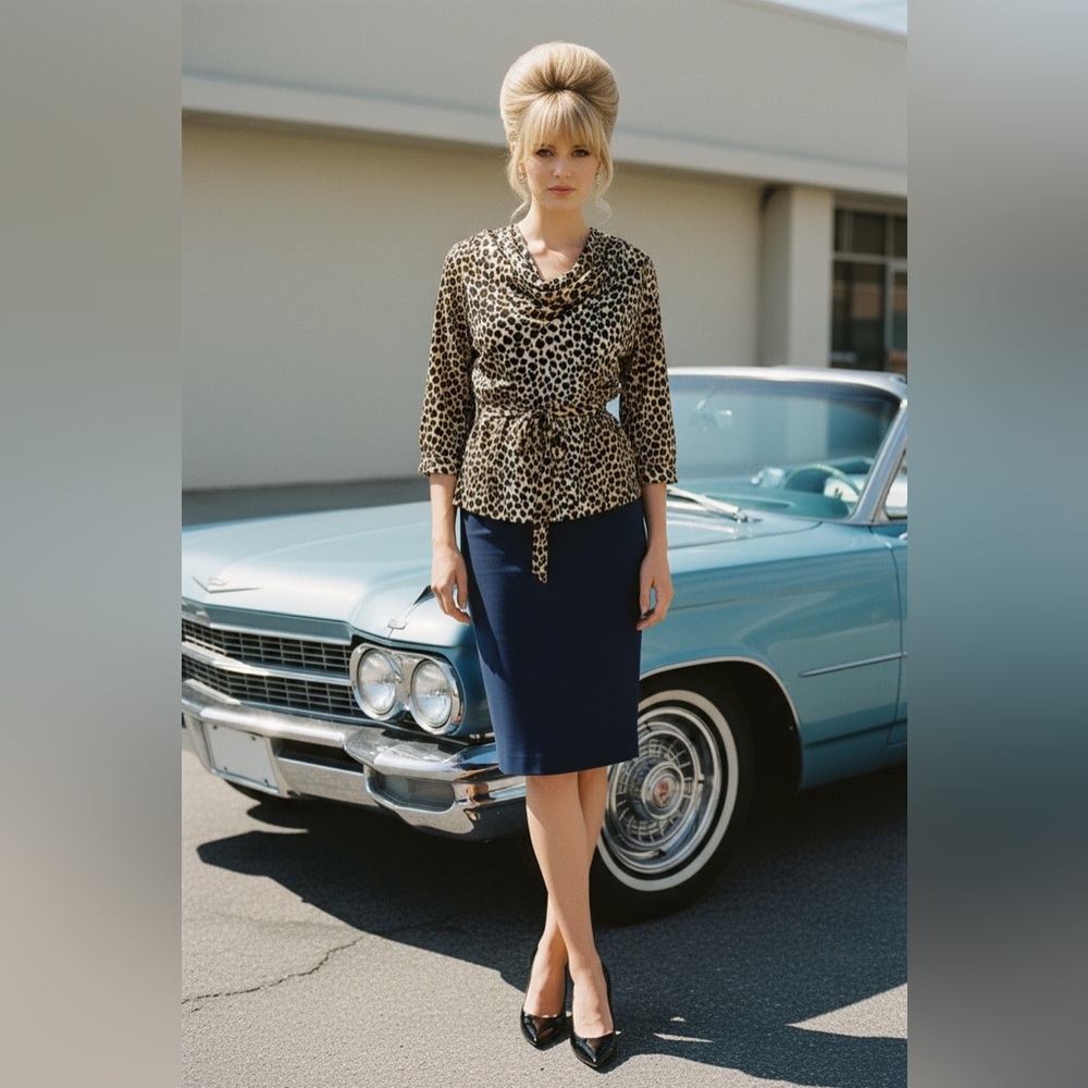 Teddi vintage 70s top